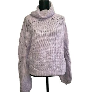 Planet Gold Cowl-Neck knit Sweater Women’s (Juniors) Size XL. New With Tags $44